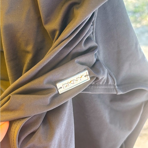 DKNY Black V Neck Swimsuit - Picture 5 of 7